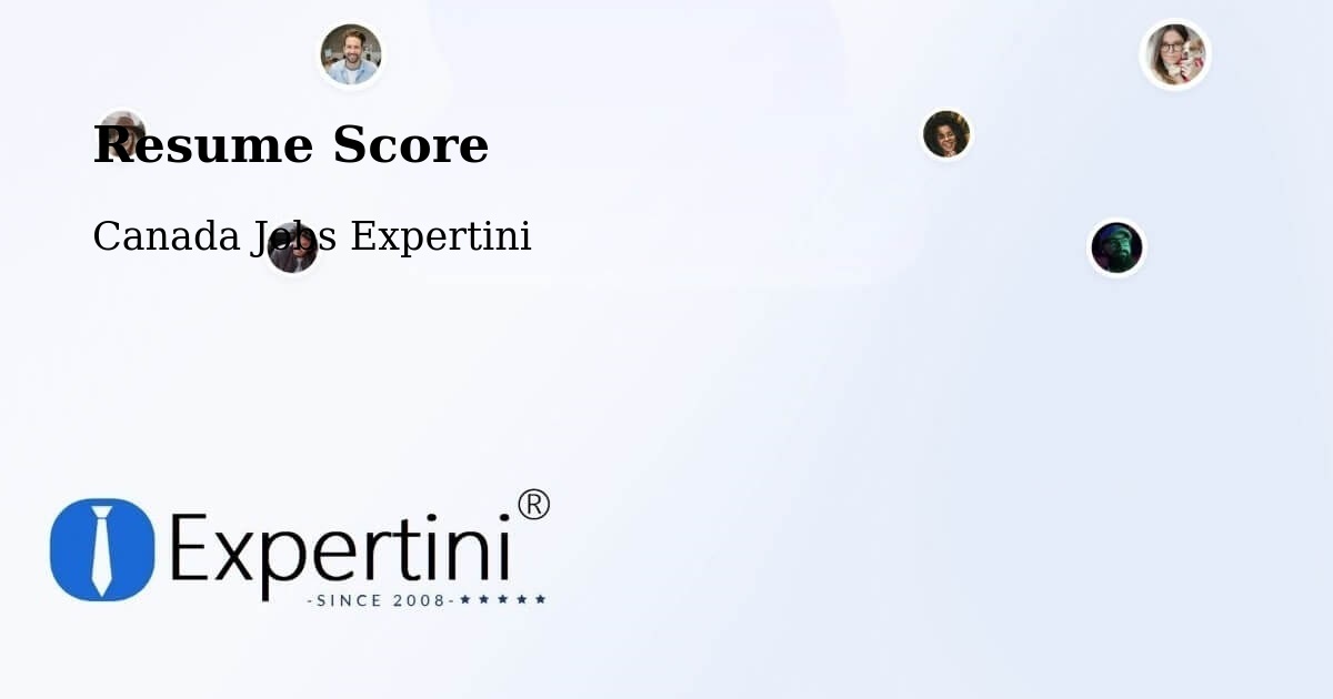 Resume Score & Job Description Match Tool – Rouyn Noranda - Canada Jobs Expertini